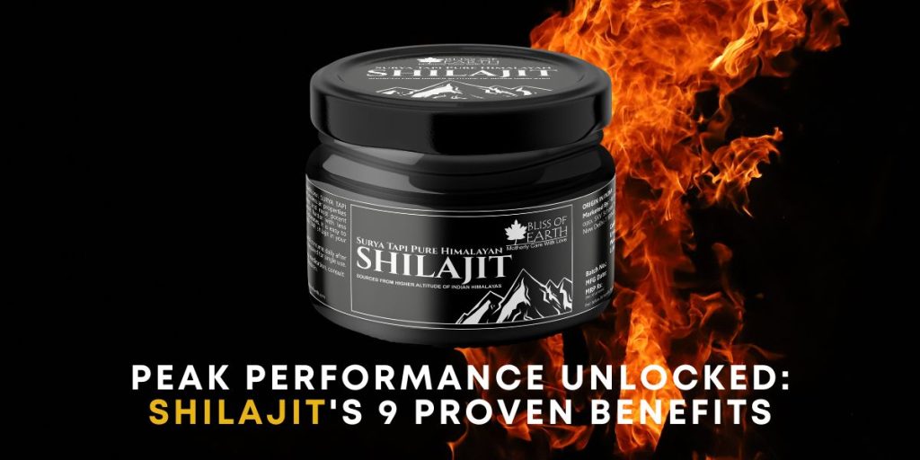 Peak Performance Unlocked: Shilajit's 9 Proven Benefits